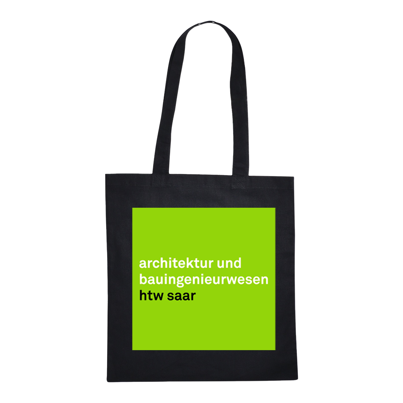Bio-Baumwollbeutel schwarz Fakultäten
